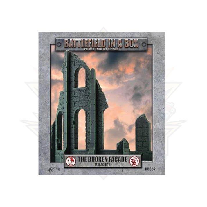 Battlefield in a Box: Gothic Battlefields: Broken Facade - Malachite (x2)