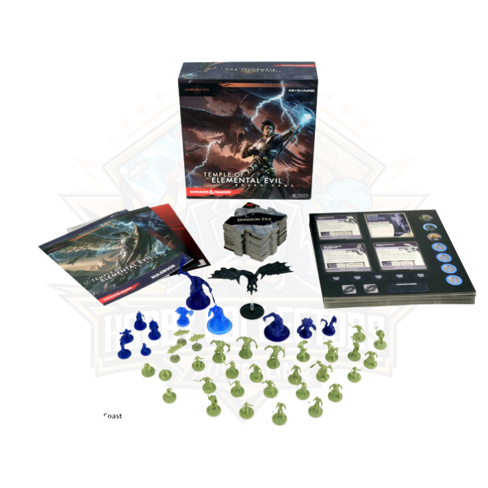 Dungeons & Dragons Temple of Elemental Evil Adventure System Board Game