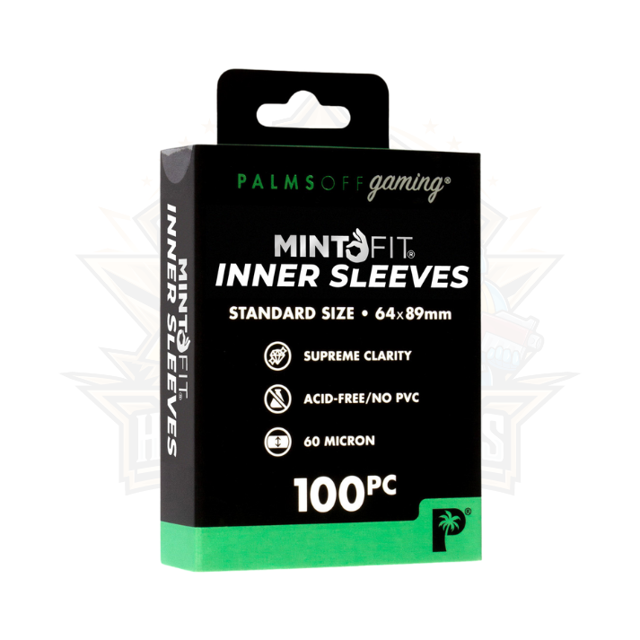 Palms Off Gaming - MintFit Inner Sleeves - Standard Size - 100pc